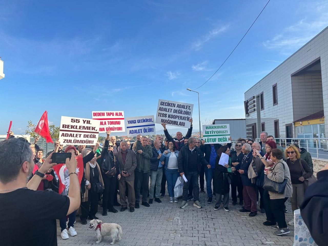 800 kişinin hak arayışı devam ediyor. 
