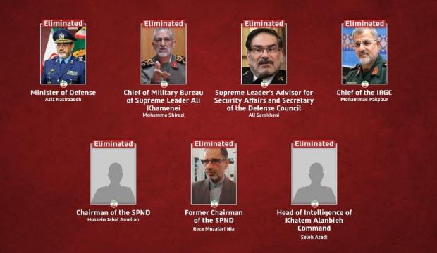 İran &uuml;st d&uuml;zey &ouml;l&uuml;mleri a&ccedil;ıklamaya başladı! İsrail'deki &ouml;l&uuml; ve yaralı sayısı da belli oldu