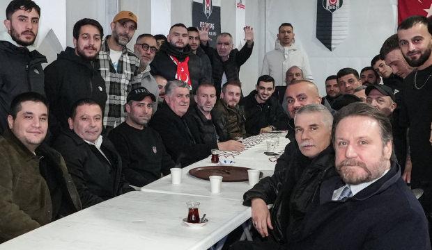 Beşiktaş Başkanı Serdal Adalı taraftarlarla iftarda buluştu