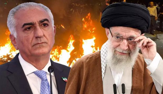 Rıza Pehlevi'den Hamaney'in haleflerine g&ouml;zdağı