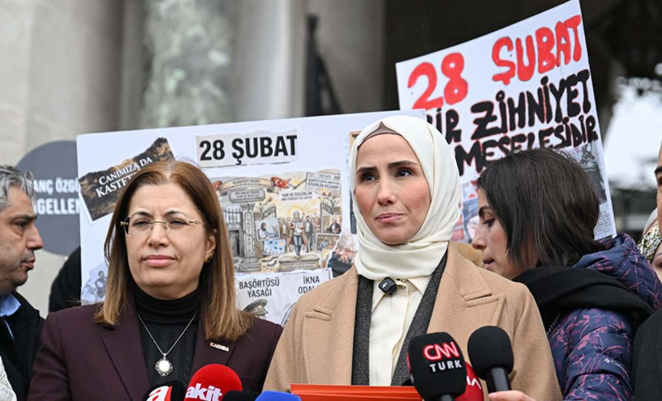 S&uuml;meyye Erdoğan Bayraktar: 28 Şubat&rsquo;ı unutmayacağız unutturmayacağız