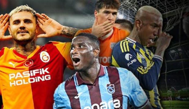 S&uuml;per Lig'de nefes kesen gol krallığı yarışı! Zirvede haftalar sonra eşitlik bozuldu