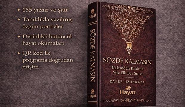 T&uuml;rk edebiyatının yaşayan değeri: Kalemden kelama "S&ouml;zde kalmasın" kitabı yayınlandı