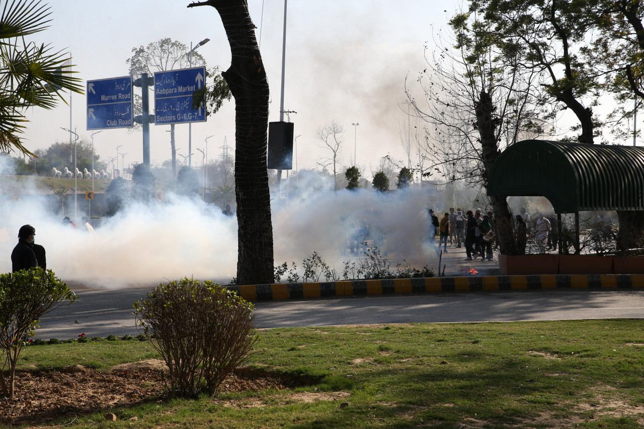 Pakistan'daki olaydan görüntüler
