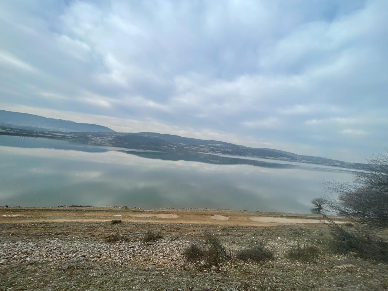 Bolu'nun içme suyu ihtiyacının karşılandığı Gölköy Barajı'nda su seviyesi yüzde 90'a yükseldi.