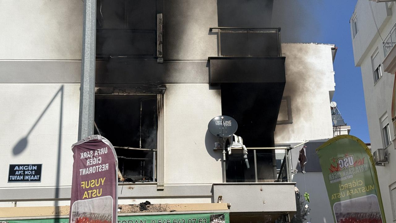 Yangının gerçekleştiği bina