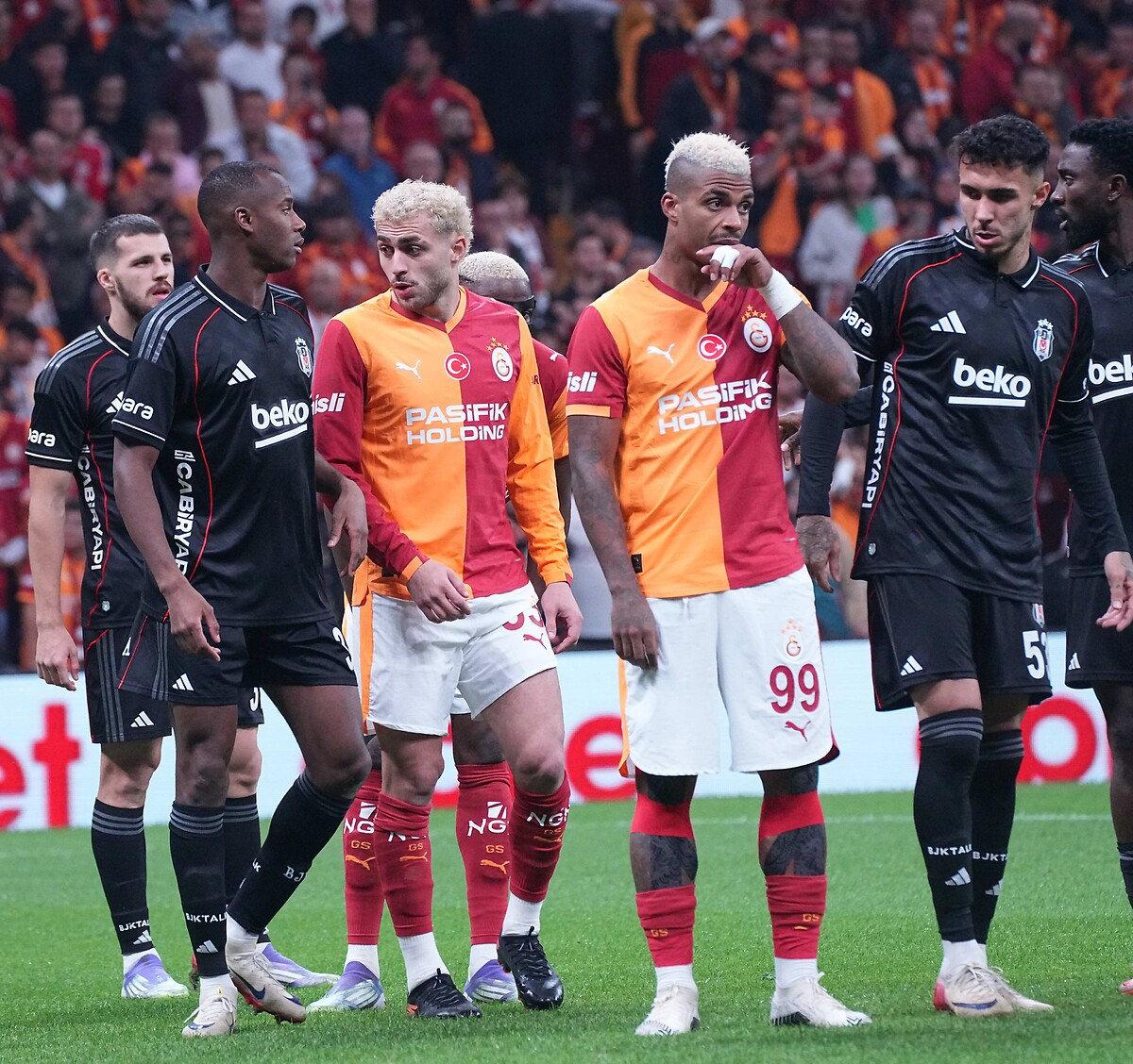 Sezonun ilk yarısında Rams Park'ta oynanan Galatasaray-Beşiktaş maçı