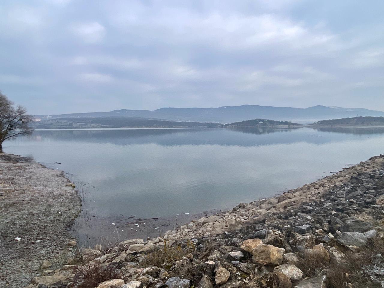 Bolu'nun içme suyu ihtiyacının karşılandığı Gölköy Barajı'nda su seviyesi yüzde 90'a yükseldi.