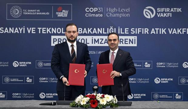 Sanayi ve Teknoloji Bakanlığı ile Sıfır Atık Vakfı arasında işbirliği protokol&uuml; imzalandı!