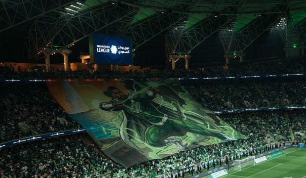 Al-Ahli'den muhteşem koreografi! Başrolde Merih Demiral var