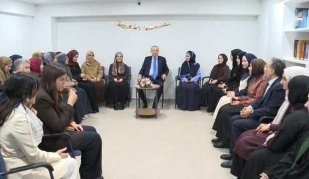 Başkan Erdoğan &uuml;niversite &ouml;ğrencileri ile bir araya geldi