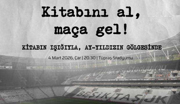 Beşiktaş'tan &ouml;rnek bağış kampanyası: Kitabını al ma&ccedil;a gel