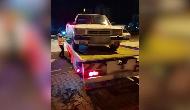 "Dur" ihtarına uymayan s&uuml;r&uuml;c&uuml;ye 455 bin TL ceza!