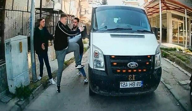 Kamyonetinin camını yumruklayan saldırgana 240 bin lira ceza