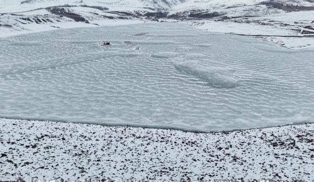 Kent adeta buz tuttu! Termometreler eksi 20'yi g&ouml;rd&uuml;
