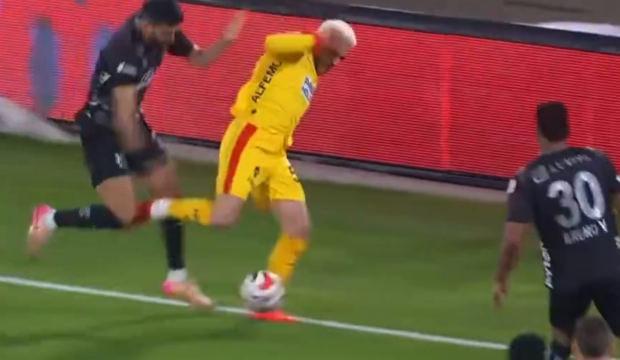 Ma&ccedil; tartışmalı pozisyonla başladı! Galatasaray penaltı kazandı