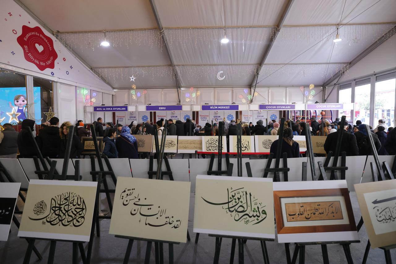 Ramazan etkinliklerinden görüntüler