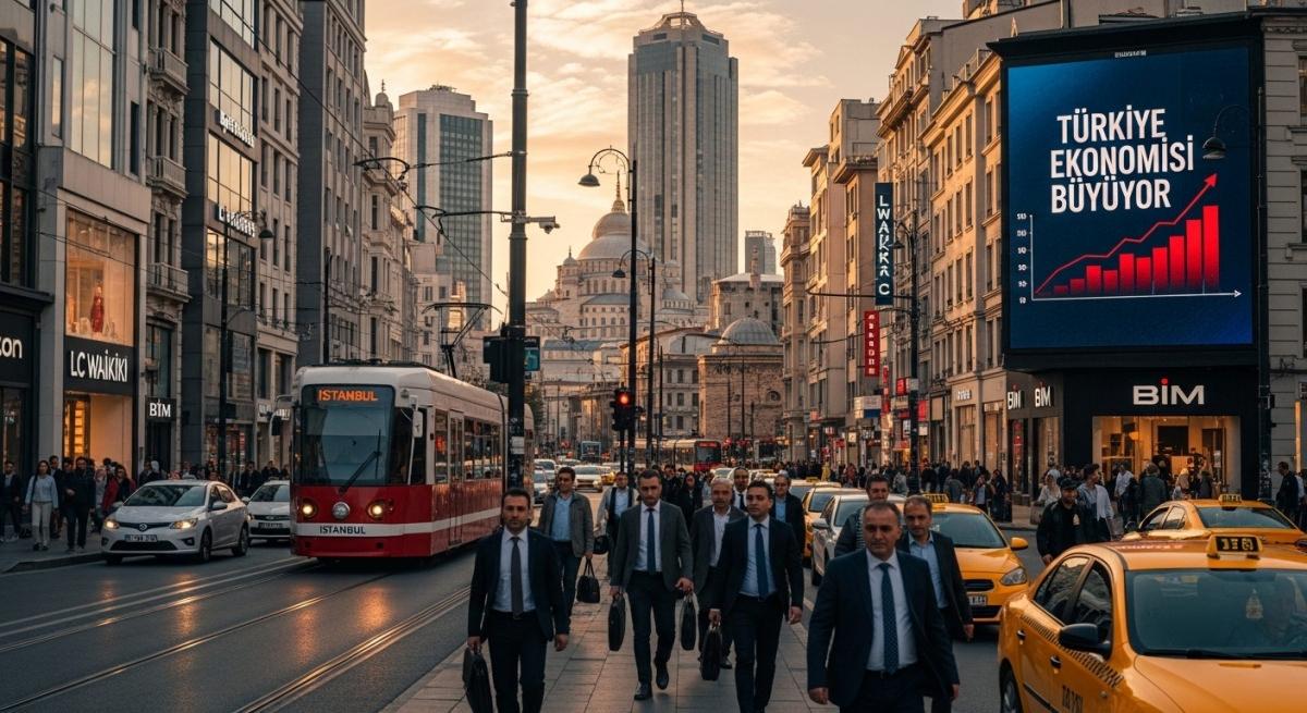Türkiye ekonomisi 22 çeyrektir büyüyor