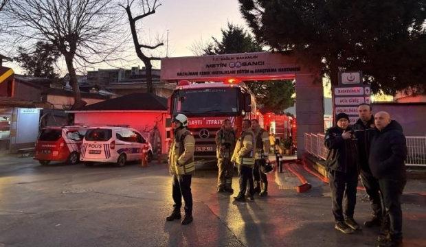 Sarıyer'de Baltalimanı Kemik Hastanesi&rsquo;nde &ccedil;ıkan yangın s&ouml;nd&uuml;r&uuml;ld&uuml;