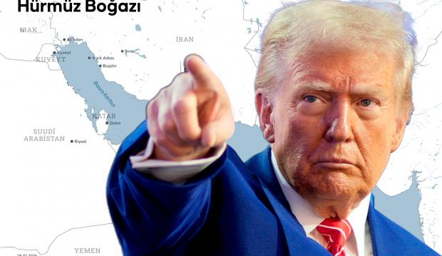 Trump'tan beklenmedik hamle! İran'a H&uuml;rm&uuml;z Boğazı resti! ABD donanması eşlik edecek