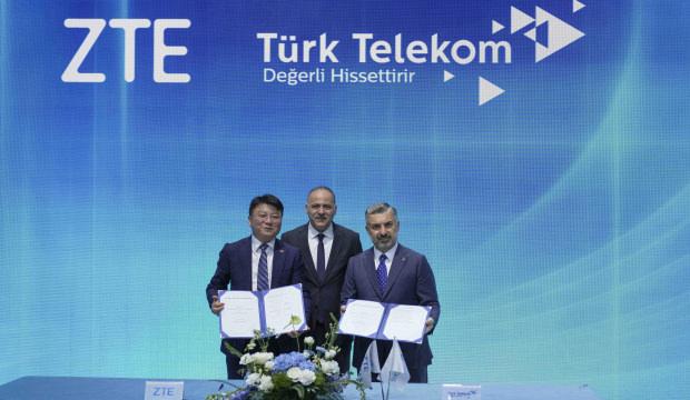 T&uuml;rk Telekom ve ZTE'den 5G akıllı cihaz ve s&uuml;rd&uuml;r&uuml;lebilir teknolojilerde g&uuml;&ccedil;l&uuml; iş birliği