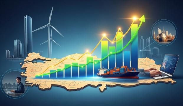 T&uuml;rkiye ekonomisi 22 &ccedil;eyrektir b&uuml;y&uuml;yor: İşte en b&uuml;y&uuml;k katkıyı sağlayan sekt&ouml;rler