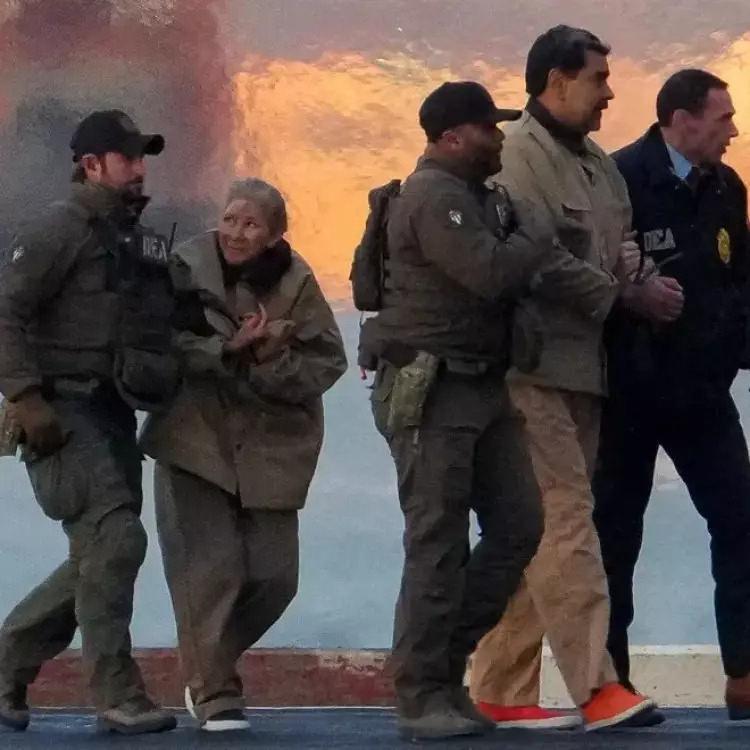 Venezuela Devlet Başkanı Nicolas Maduro ve eşi Cilia Flores