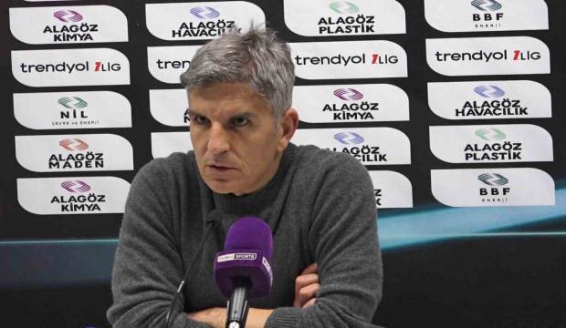 1. Lig ekibinde 45 g&uuml;n sonra ayrılık! Basın toplantısında istifa etti