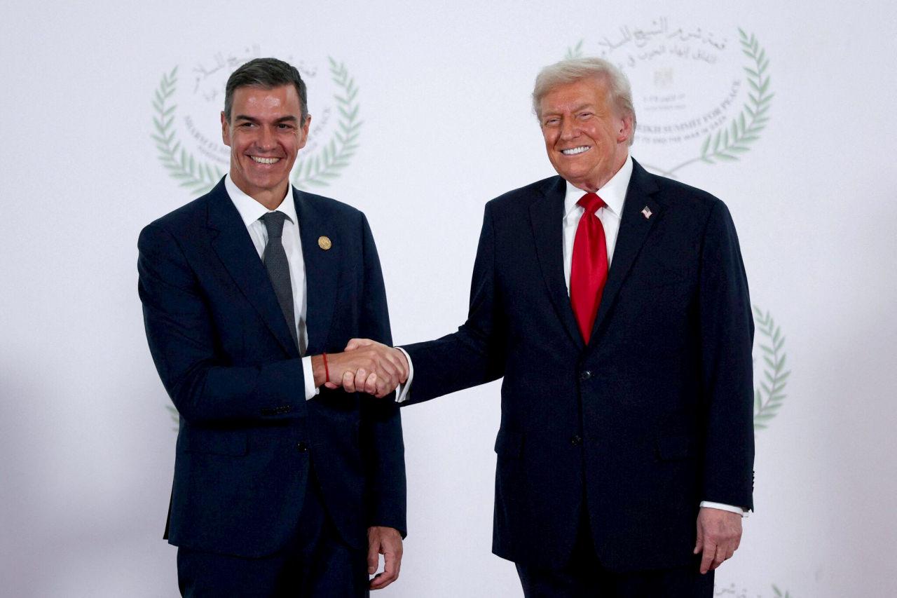 Pedro Sanchez ve Donald Trump