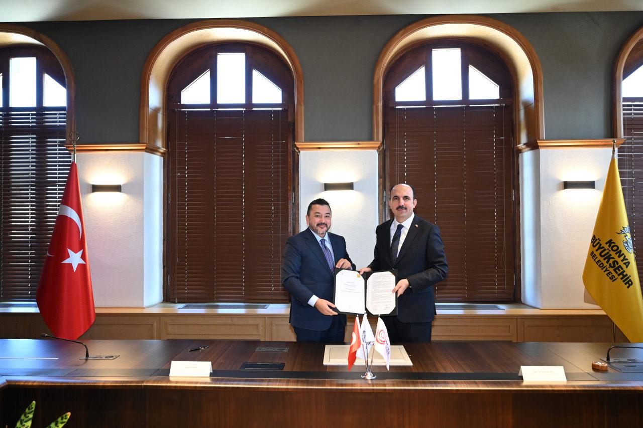 Protokol imzalandı.