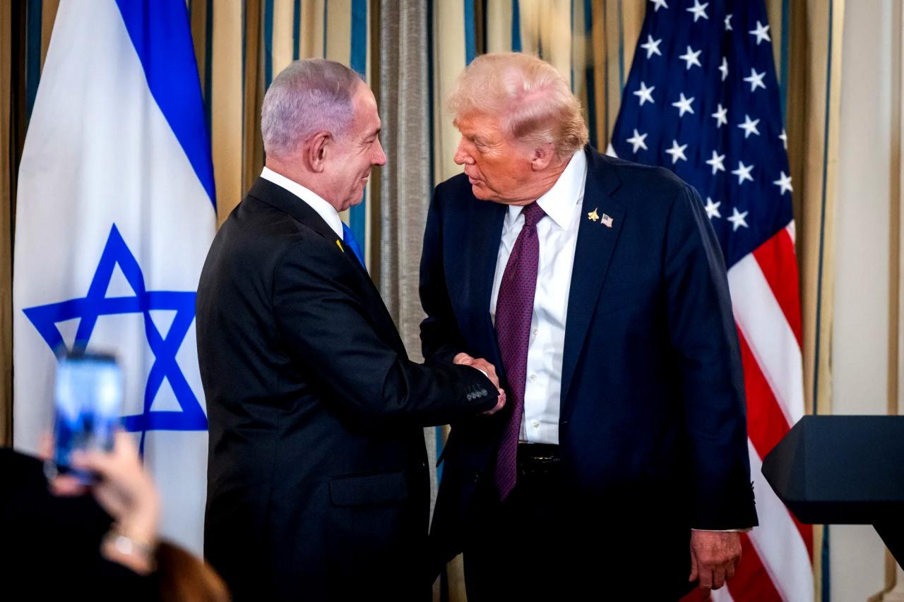 Donald Trump ve Binyamin Netanyahu
