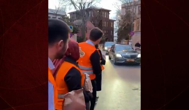 "İftara 5 kala" Cumhurbaşkanı Erdoğan&rsquo;a sevgi dolu karşılama