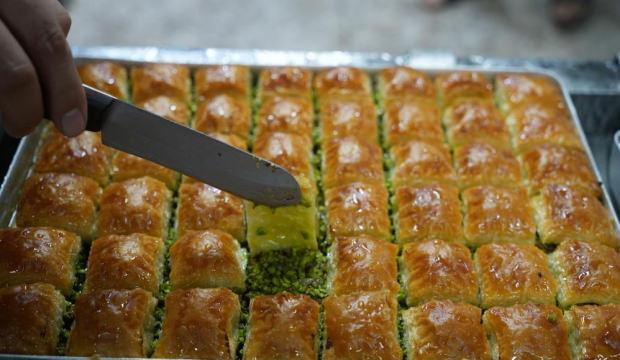 Bayram &ouml;ncesi baklava mesaisi!