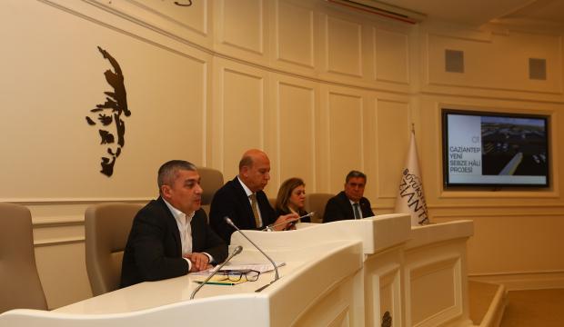 Gaziantep'te yeni sebze hali i&ccedil;in esnafla istişare: Yol haritası masaya yatırıldı