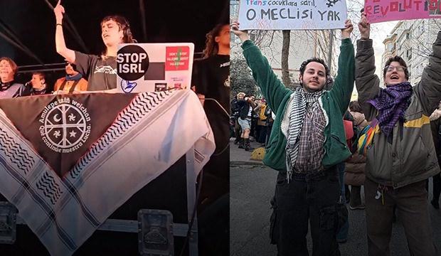 İki farklı Kadınlar G&uuml;n&uuml;: Batı'da 'İsrail'e &ouml;l&uuml;m', İstanbul'da 'isyan' &ccedil;ağrısı