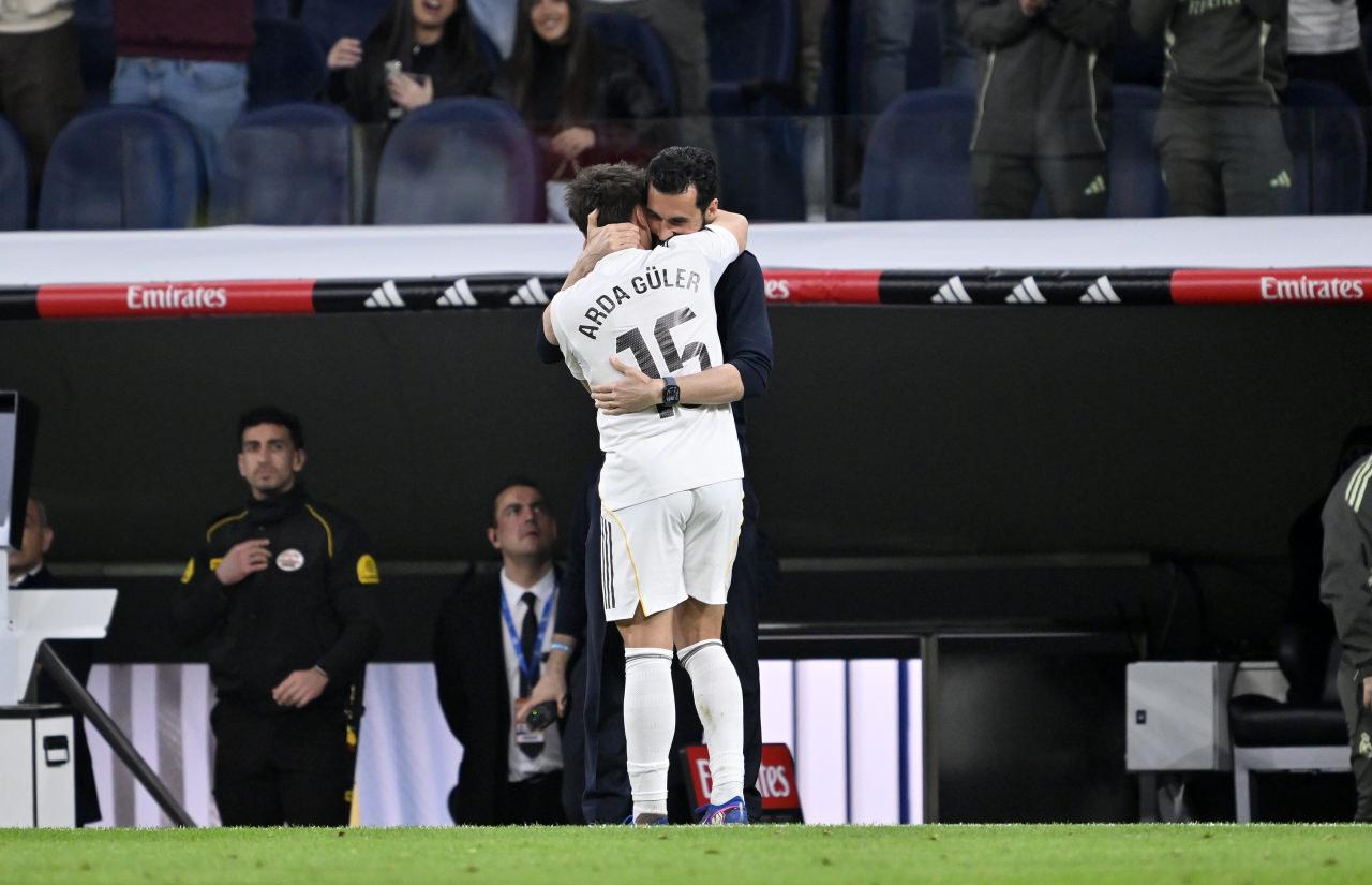 Arda Güler ve Alvaro Arbeloa