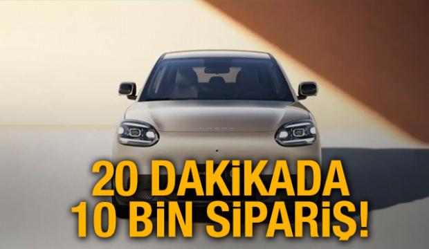 Kapış kapış gidiyor! 20 dakikada 10 bin sipariş aldı