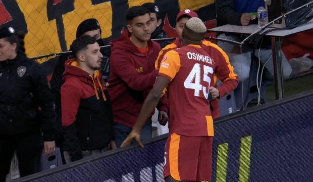 Ma&ccedil; &ouml;ncesi duygusal koreografi! Osimhen g&ouml;zyaşlarını tutamadı