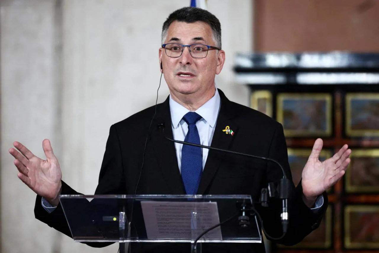 İsrail Dışişleri Bakanı Gideon Sa'ar