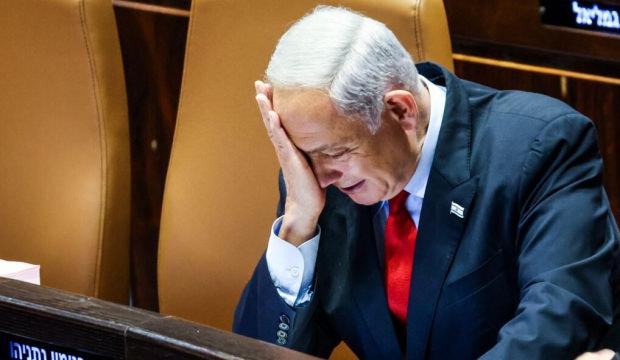 Netanyahu &ouml;ld&uuml; iddiası alevlendi! D&uuml;nyada g&uuml;ndem olan g&ouml;r&uuml;nt&uuml;