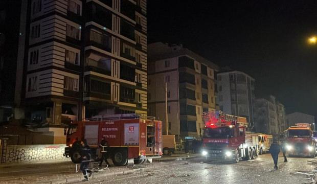  Niğde'de doğal gaz patlaması: &Ccedil;ok sayıda yaralı var