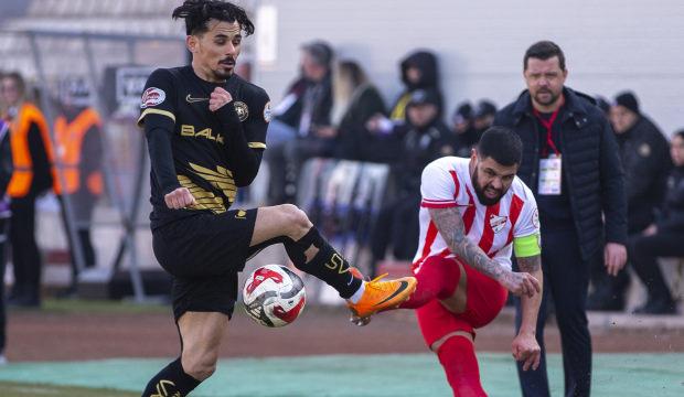 S&uuml;per Lig'e y&uuml;kselme yolunda nefes kesen ma&ccedil;! 90+4'te gelen golle yarışa girdiler