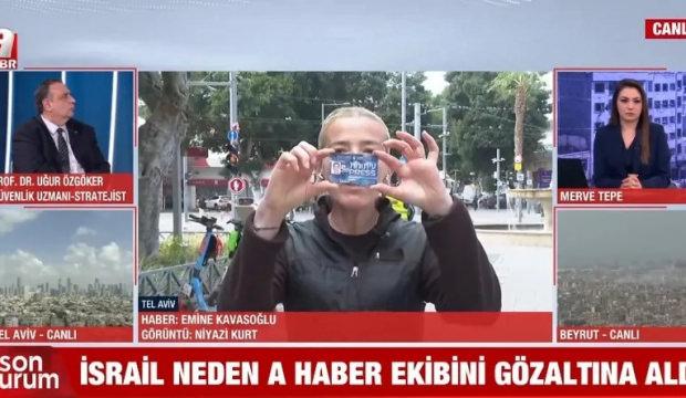 Tel-Aviv'de T&uuml;rk gazetecilere g&ouml;zaltı skandalı