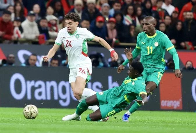 2025 Afrika Kupası finalinde oynanan Senegal - Fas karşılaşması