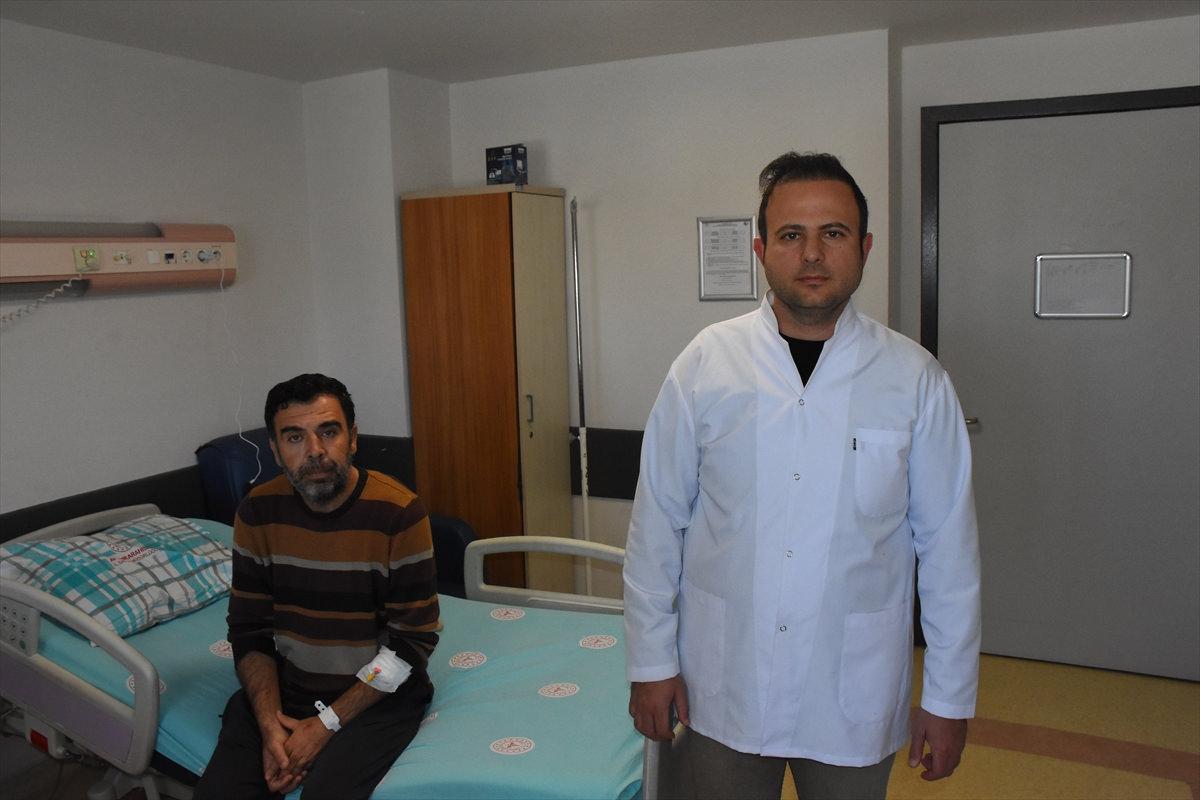 Murat Karaduman (42) ve Gennel Cerrahi Servisi'nde Opr. Dr. Melih Can Gül