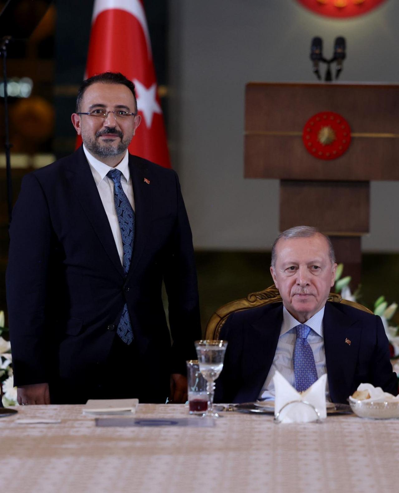 Recep Tayyip Erdoğan ve Osman Ateşli