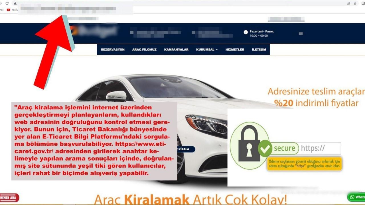 Bayramda araç kiralayacaklar dikkat: Siteleri kopyalayıp dolandırıyorlar