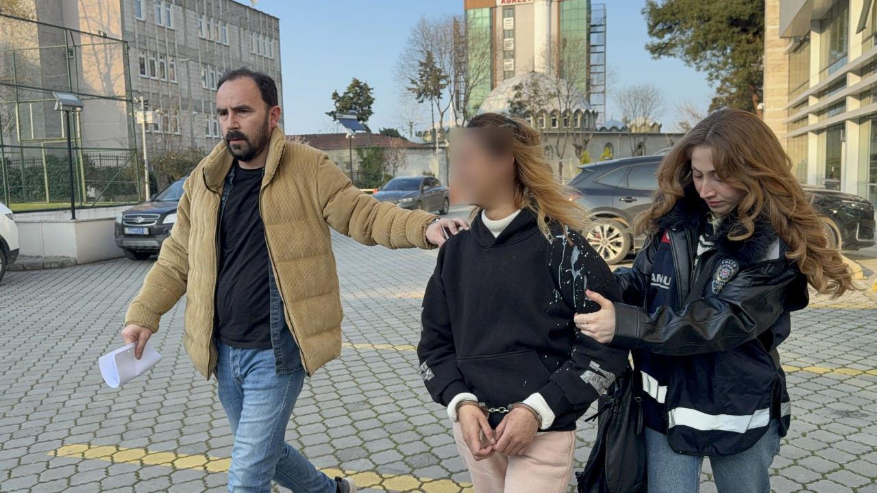 8 çocuk annesi Saniye G., tutuklandı.