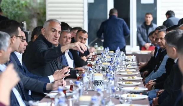 Bakan Ersoy'dan Belek'te geleneksel bayram buluşması!