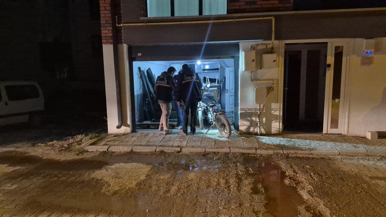 Olay yerinde inceleme yapıldı.